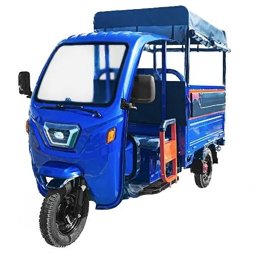 Electric tricycle for cargo and passengers C-600 - LiFePO4-60V 90Ah battery